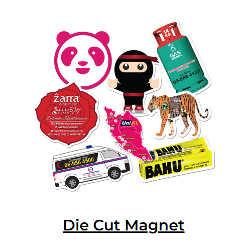 Die cut magnet