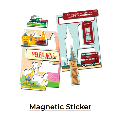 Magnetic stickers