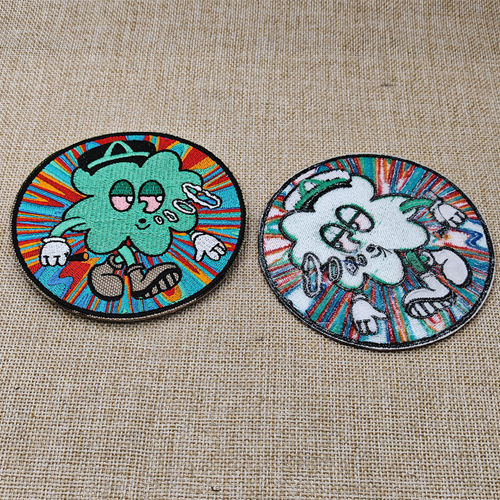 Custom embroidery patch