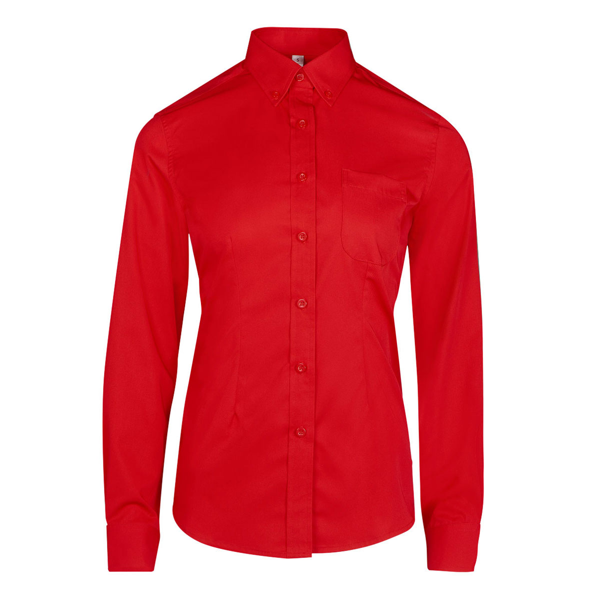 Female Corporate Uniform Long Sleeve Shirt F1 53