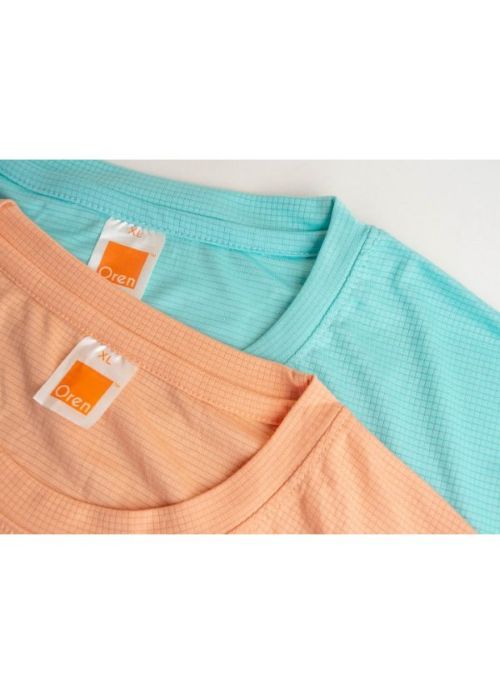 Polyester Check Jacquard T-Shirt QD66