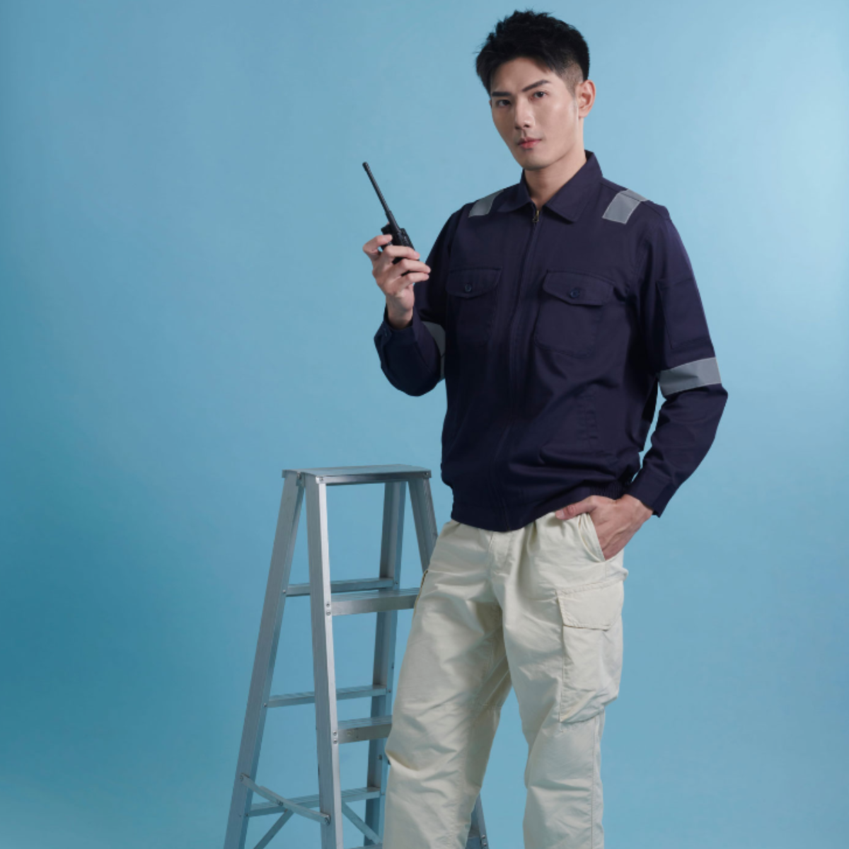 Unisex Full-Zip Work Jacket JK03