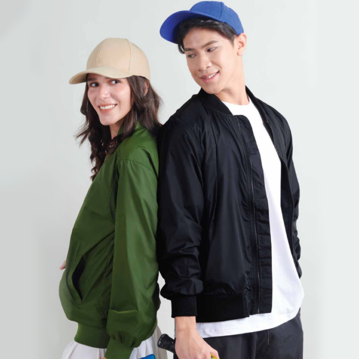 Full-Zip Bomber Jacket SS15